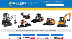 Desktop Screenshot of hullbrothersrental.com
